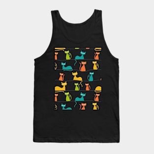 Funny cat Tank Top